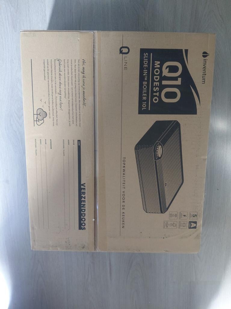 Inventum Q10 Modesto 10L keukenboiler - Nieuw in doos, Nieuw, Minder dan 3 jaar oud, Minder dan 20 liter, Boiler