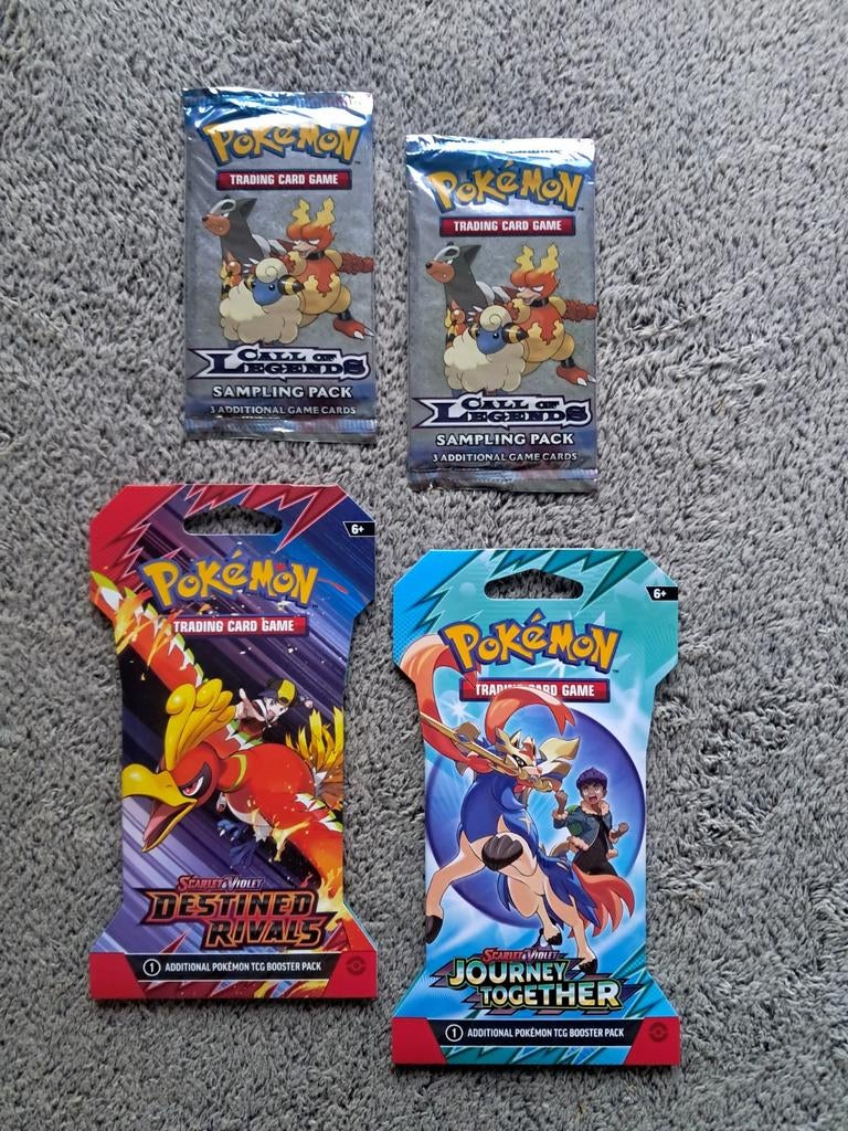 Pokemon Call of Legends Sampling Pack English x2., Ophalen of Verzenden, Nieuw, Booster