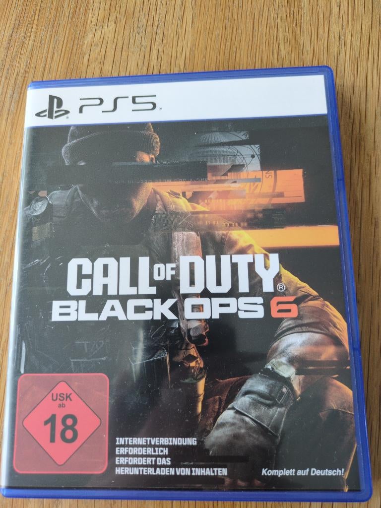 Call of Duty - Black Ops 6 voor PS5, CoD, zgan, krasvrij, Spelcomputers en Games, Games | Sony PlayStation 5, Online, Vanaf 18 jaar