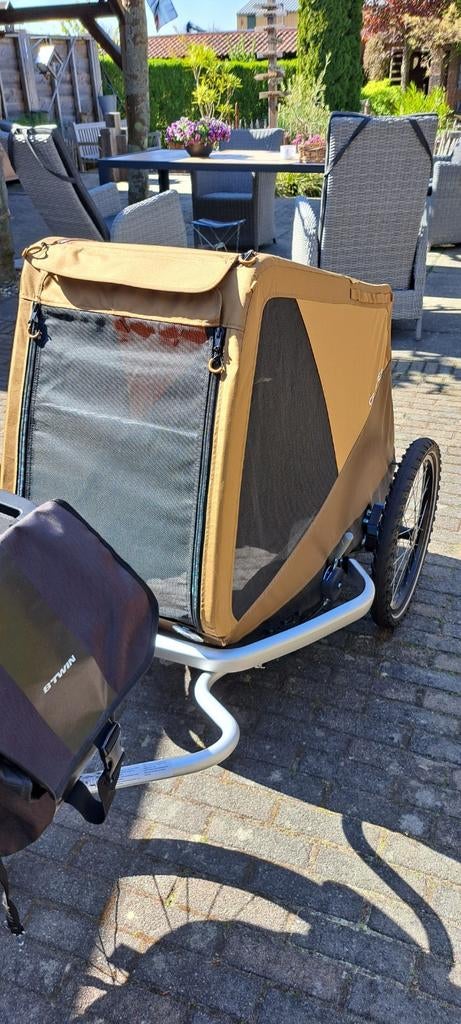 Croozer hondenfietskar Mikke XL. Zo goed als nieuw, Ophalen, Opvouwbaar, Croozer, Zo goed als nieuw