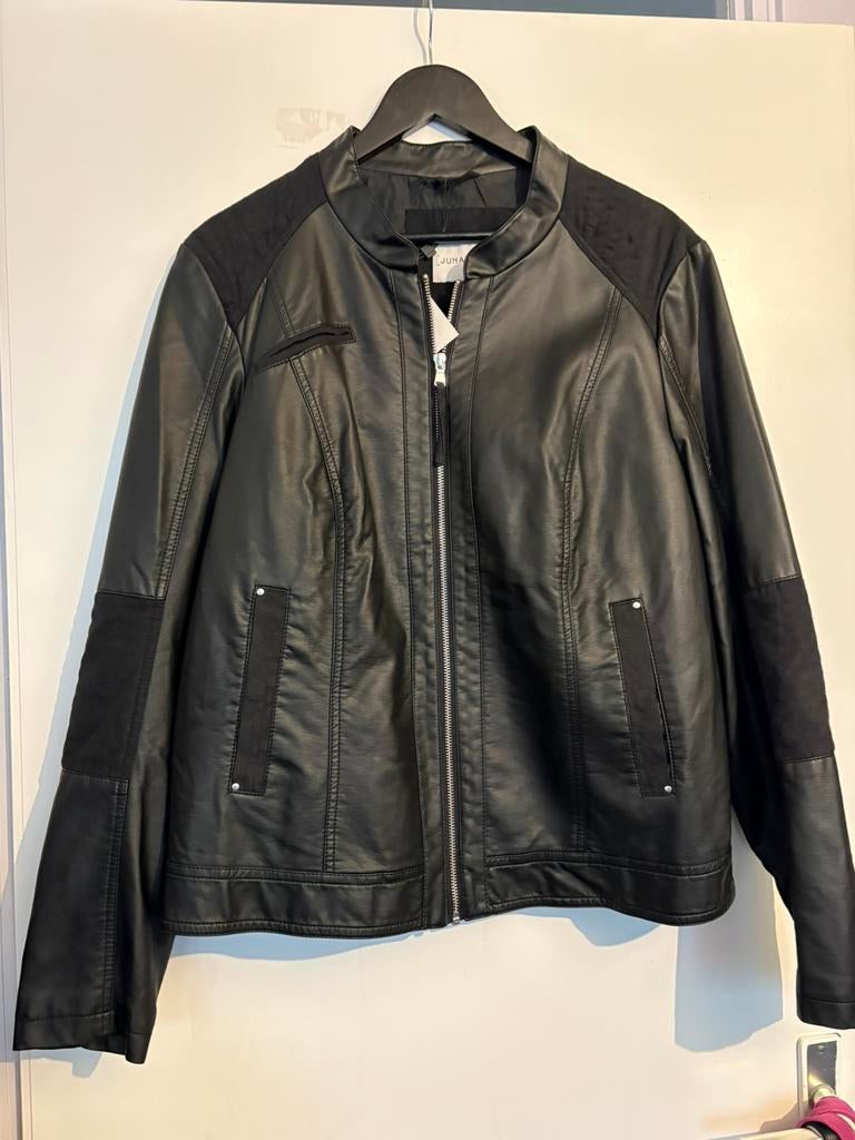 Junarose zwart nieuw jasje, maat L ( 46/48), Ophalen of Verzenden, Nieuw, Maat 46/48 (XL) of groter, Zwart