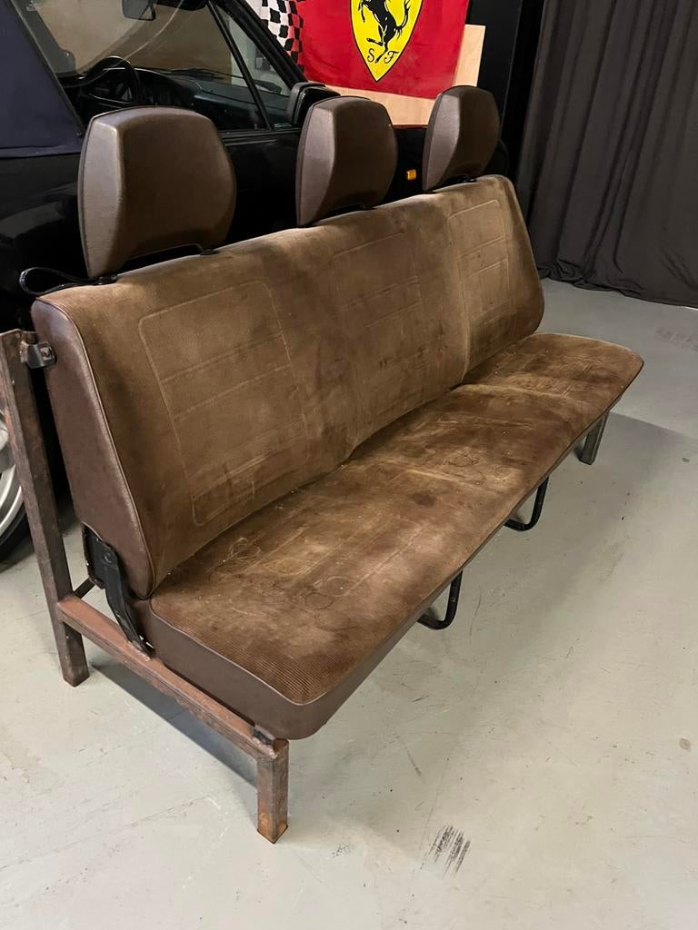 Leuk bankje uit Volkswagenbus voor mancave, Auto diversen, Ophalen