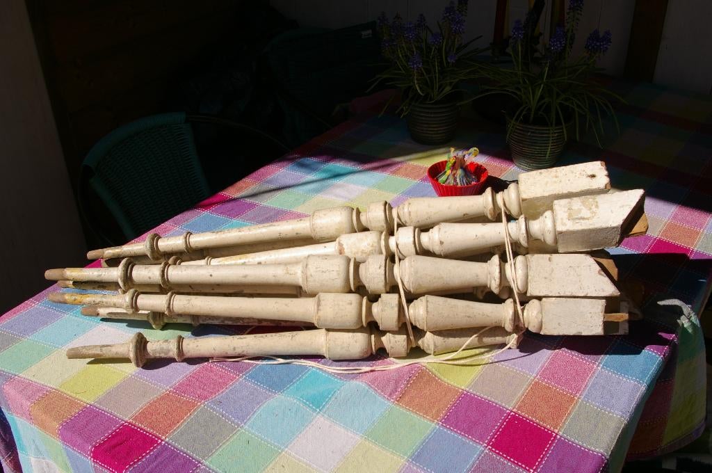 Trapspijltjes trapspijlen hekspijltjes hek spijlen spijltjes, Ophalen of Verzenden, Gebruikt, Minder dan 2 meter