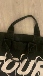 ZwarteTas - FOUR, Sieraden, Tassen en Uiterlijk, Tassen | Damestassen, Ophalen, Zo goed als nieuw, Zwart, Shopper