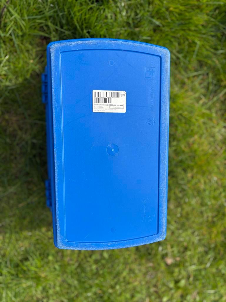 Paarden poetskist blauw, Ophalen of Verzenden, Overige soorten