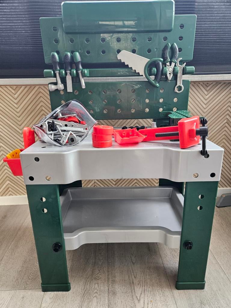 Bosch speelgoed werkbank, Ophalen of Verzenden, Zo goed als nieuw