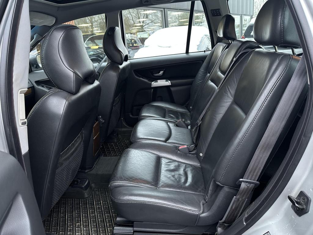 Volvo XC90 2.9 T6 Exclusive 7 persoons leer, Auto's, Gebruikt, Zwart, 138 €/maand, 7 stoelen
