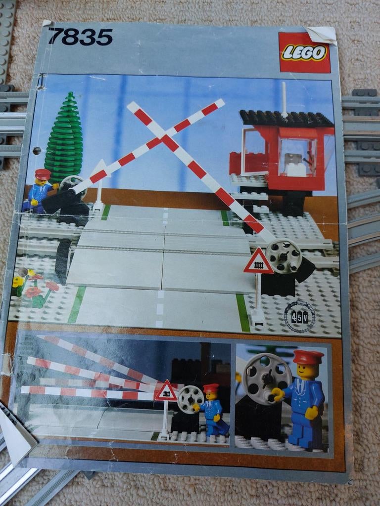 LEGO Trein Overweg 7835 - Compleet, Kinderen en Baby's, Speelgoed | Duplo en Lego, Ophalen, Compleet, Gebruikt, Overige thema's