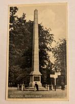 1938 Ansichtkaart Apeldoorn Gedenknaald, Ophalen of Verzenden, 1920 tot 1940, Gelopen, Gelderland