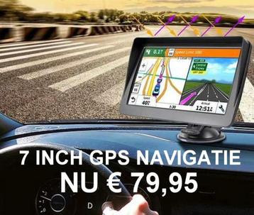 Nieuwe 7 inch GPS Navigaties (WinCE) met Nieuwste Kaarten beschikbaar voor biedingen