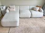 Westwing Modulaire Hoekbank Links Sofia driezits cremewit, Ophalen, 250 tot 300 cm, Hoekbank, Driepersoons