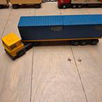 Vintage Scania 140 Truck met Container, Overige merken, Gebruikt, 1:50 of kleiner, Ophalen of Verzenden