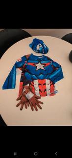 Marvel Captain America verkleedset, Kinderen en Baby's, Carnavalskleding en Verkleedspullen, Ophalen of Verzenden, Gebruikt, 104 of kleiner