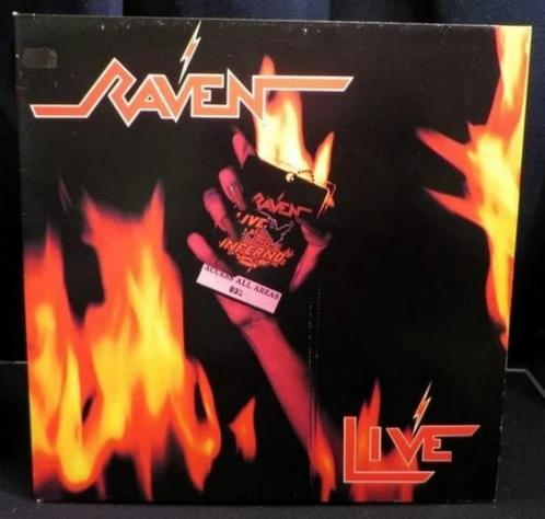 Raven – Live At The Inferno (1984), Cd's en Dvd's, Vinyl | Hardrock en Metal, Gebruikt, Ophalen of Verzenden
