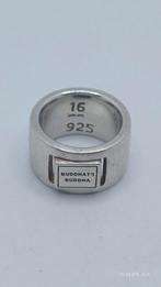 Zilveren ring Buddha to Buddha, Sieraden, Tassen en Uiterlijk, Ophalen of Verzenden, Kleiner dan 17, Met edelsteen, Dame