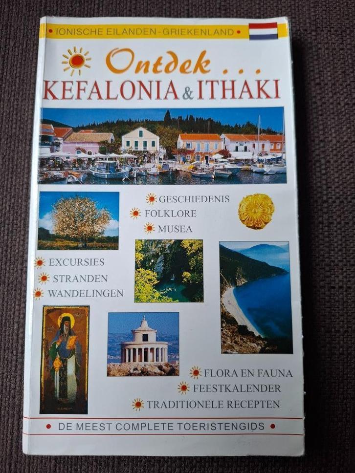 Ontdek Kefalonia & Ithaki (Griekenland) reisgids, Boeken, Reisgidsen, Gelezen, Reisgids of -boek, Europa, Overige merken, Ophalen of Verzenden