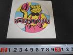 sticker Smikkelbeer  strip *, Ophalen, Zo goed als nieuw, Sticker