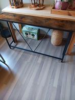 Sidetable voor achter of naast de bank (smal), Huis en Inrichting, Tafels | Sidetables, Ophalen, 100 tot 150 cm, Zo goed als nieuw