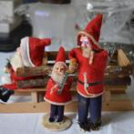 2 x oud/antiek kerstmannetje, Diversen, Kerst, Ophalen of Verzenden, Gebruikt