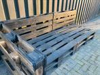 Pallet bank in goede staat, Ophalen, Gebruikt, Hout