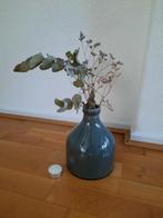 Vintage look vaas donkergrijs tint, Ophalen of Verzenden, Zo goed als nieuw, Overige kleuren, Minder dan 50 cm