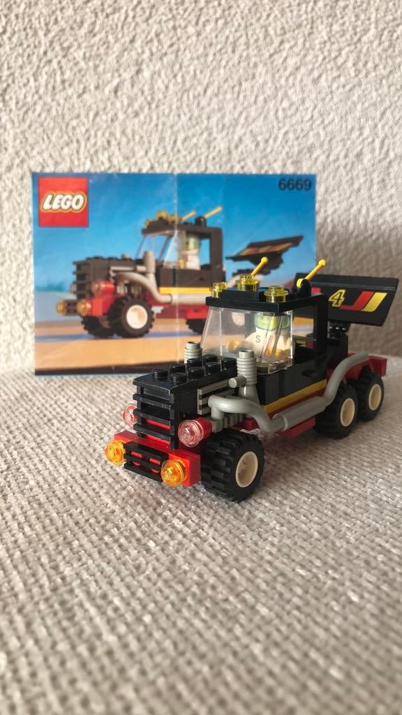 Lego set 6669 Diesel daredevil uit 1991, Ophalen of Verzenden, Gebruikt, Complete set, Lego