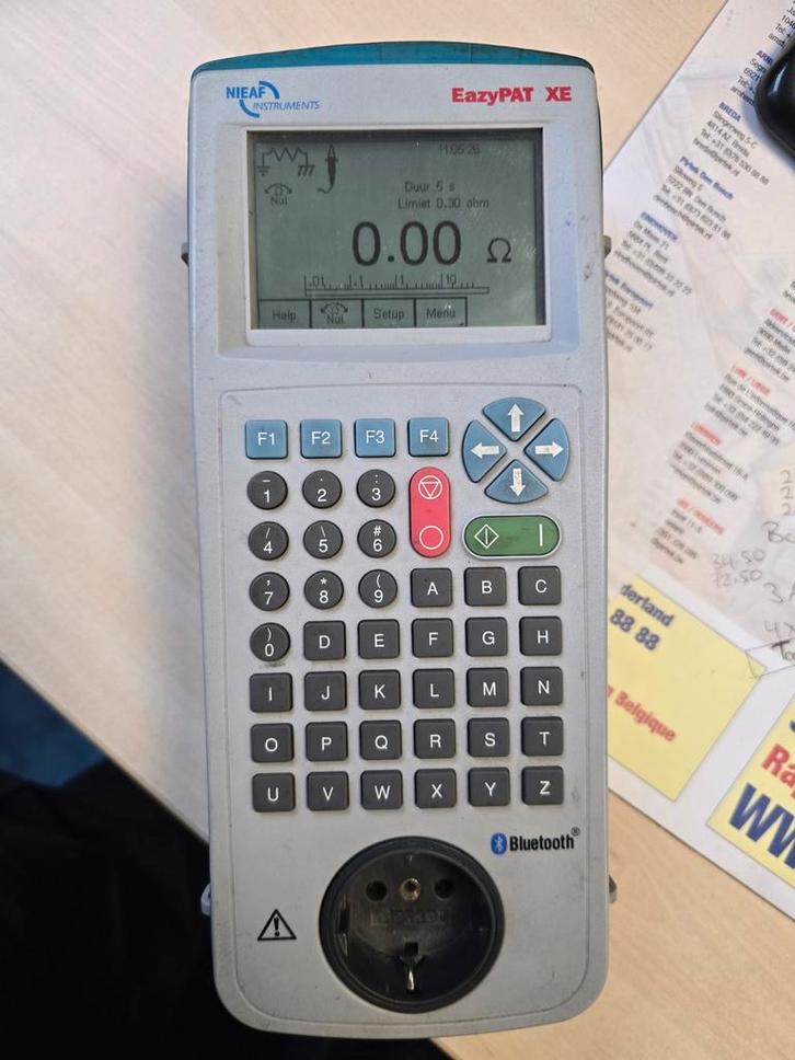 NIEAF Instruments EazyPAT XE Apparaattester, Doe-het-zelf en Verbouw, Meetapparatuur, Ophalen of Verzenden