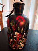 Handgeschilderde fles, vaas., Overige kleuren, Nieuw, Ophalen of Verzenden, Glas