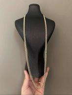 Gouden heren ketting gourmet cuban link 14K 14 karaat 21,5, Sieraden, Tassen en Uiterlijk, Kettingen, Ophalen of Verzenden