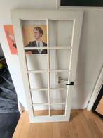 Binnendeur helder glas, Ophalen, Gebruikt, 80 tot 100 cm, Binnendeur