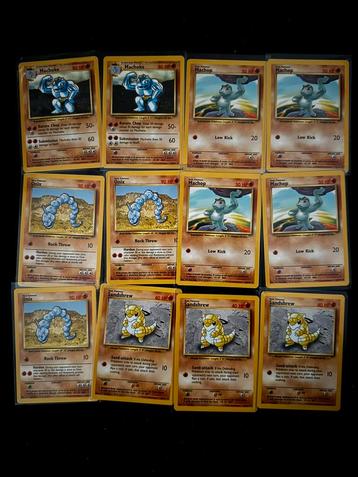 Base set pokemon kaarten. beschikbaar voor biedingen