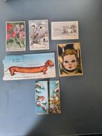 Oude kerstkaarten, Verzamelen, Ophalen of Verzenden, Voor 1920, Overige thema's