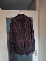 Overhemd blouse Marborlo Classics XXL blauw oranje gestreept, Ophalen of Verzenden, Zo goed als nieuw, Blauw, Overige halswijdtes