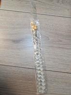 Tasbih / ketting met transparante kralen, Sieraden, Tassen en Uiterlijk, Kettingen, Overige materialen, Met kristal, Wit, Nieuw
