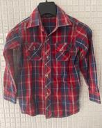 Tom Du Geruit overhemd jongen, maat 128, Verzenden, Overhemd of Blouse, Zo goed als nieuw, Tom Du