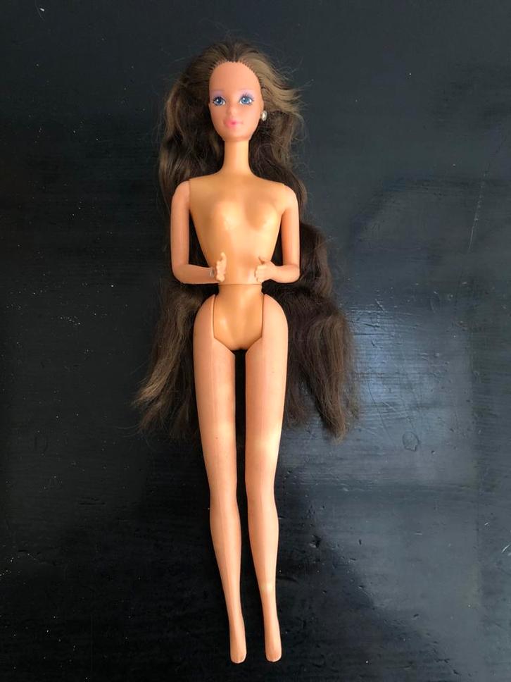 Barbie Jewel Secrets Whitney 1986, Verzamelen, Poppen, Gebruikt, Fashion Doll, Ophalen of Verzenden