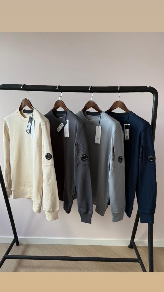 CP Company Basic sweater trui, Kleding | Heren, Truien en Vesten, Nieuw, Maat 48/50 (M), Beige, Verzenden