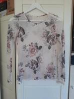 New Look mesh see through top, Kleding | Dames, New Look, Wit, Ophalen of Verzenden, Zo goed als nieuw