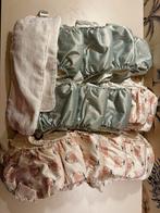 15 Wasbare Luiers + 2 Boosters, Ophalen of Verzenden, Gebruikt, Jongetje of Meisje