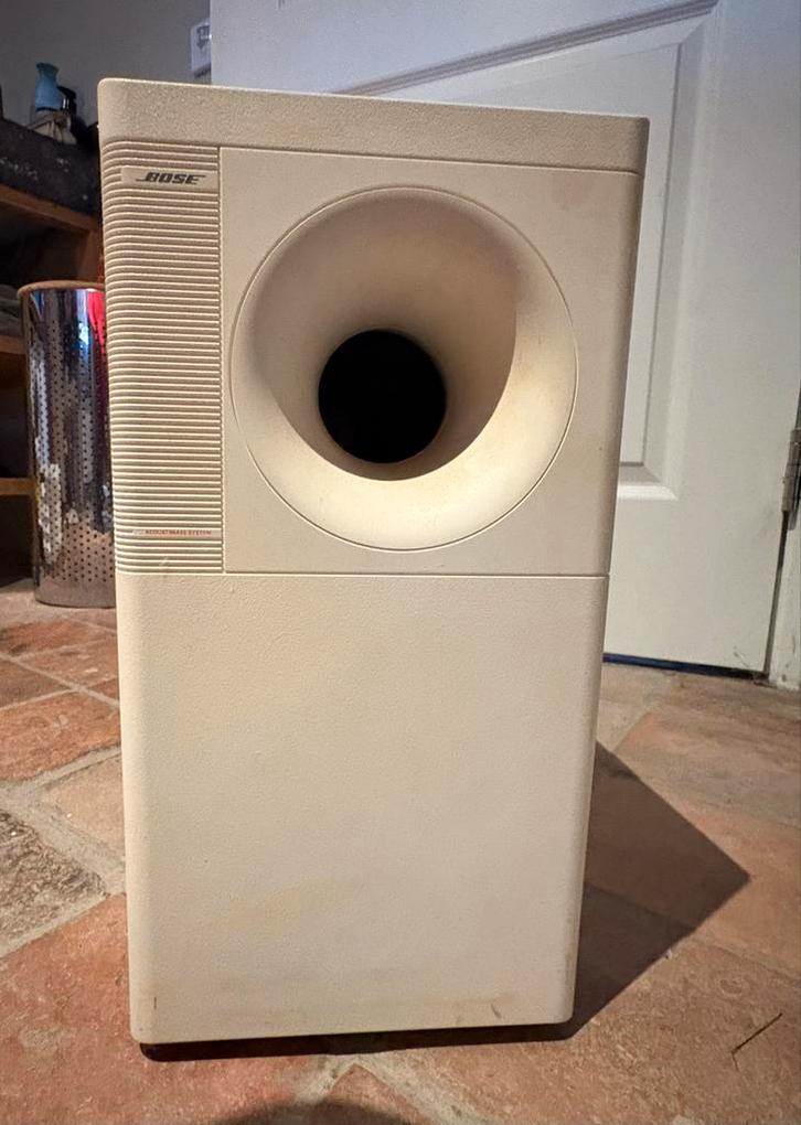 Bose Acoustimass 5 Series II - Incl. 2 sets boxjes, Audio, Tv en Foto, Luidsprekers, Gebruikt, Front, Rear of Stereo speakers