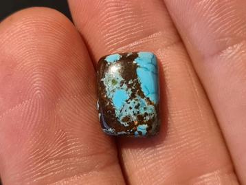 Geslepen Chrysocolla 6,30 ct (ca. 13x10 mm) – Uit Afrika beschikbaar voor biedingen