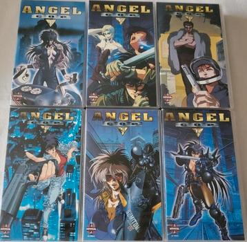 Manga Angel Cop 1,2,3,4,5 & 6 Complete Serie VHS Cartoon beschikbaar voor biedingen