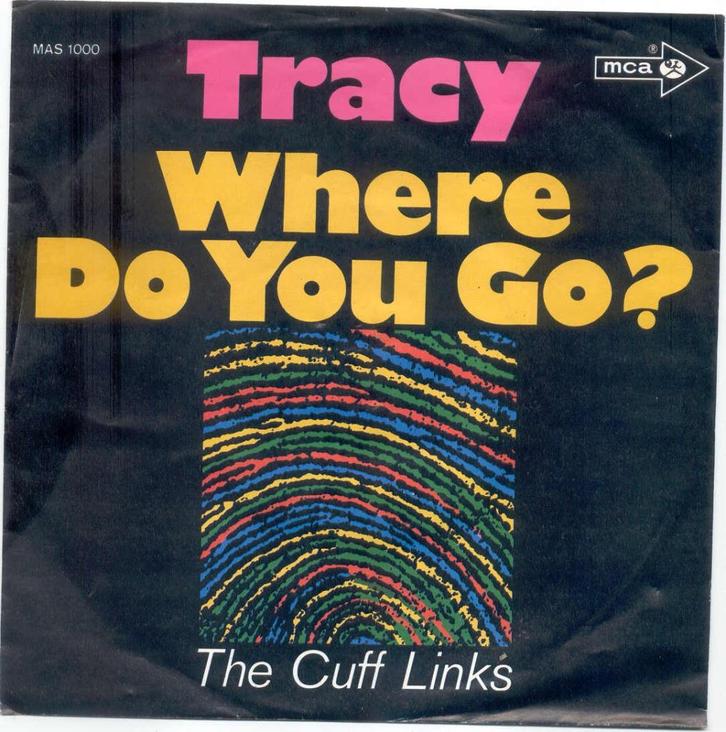 The Cuff Links- Tracy, Cd's en Dvd's, Vinyl Singles, Zo goed als nieuw, Pop, Verzenden