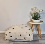 Kelim berber poef, marokkaanse poef, Verzenden, Nieuw, 50 tot 75 cm, Vierkant