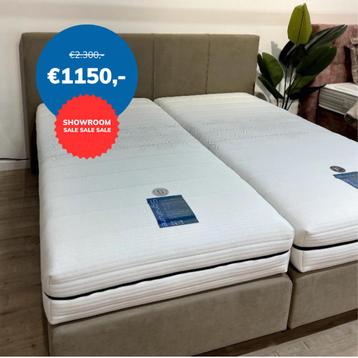 ACTIE! Boxspring Next Collectie 180x200 | SHOWROOMMODEL beschikbaar voor biedingen