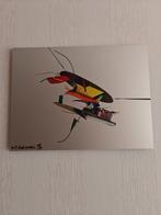 afbeelding drone door  Auke de Vries., Antiek en Kunst, Ophalen of Verzenden