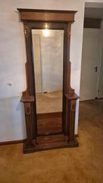Antieke Hal Spiegel, Huis en Inrichting, Woonaccessoires | Zuilen en Pilaren, Ophalen, Gebruikt