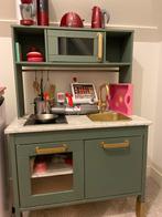Complete gepimpte IKEA Speelkeuken met Accessoires, Kinderen en Baby's, Speelgoed | Speelkeukens, Ophalen, Gebruikt, Hout, Speelkeuken