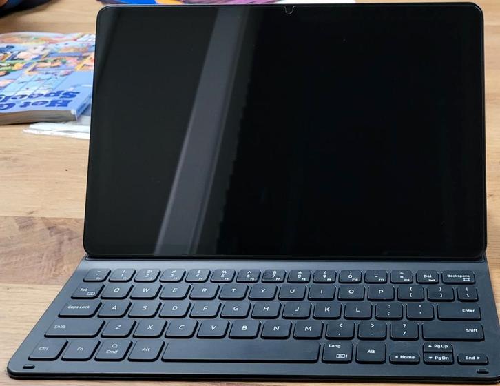 Samsung tab s8, graphite, 256gb met Samsung book cover, Computers en Software, Android Tablets, Zo goed als nieuw, Wi-Fi, 11 inch