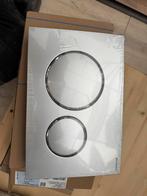 Geberit Sigma20 WC-bedieningsplaat – Chroom Mat – Nieuw, Ophalen of Verzenden, Nieuw, Chroom, Toilet